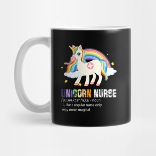 Nursicorn Unicorn Nurse Noun Like A Regular Nurse Mug